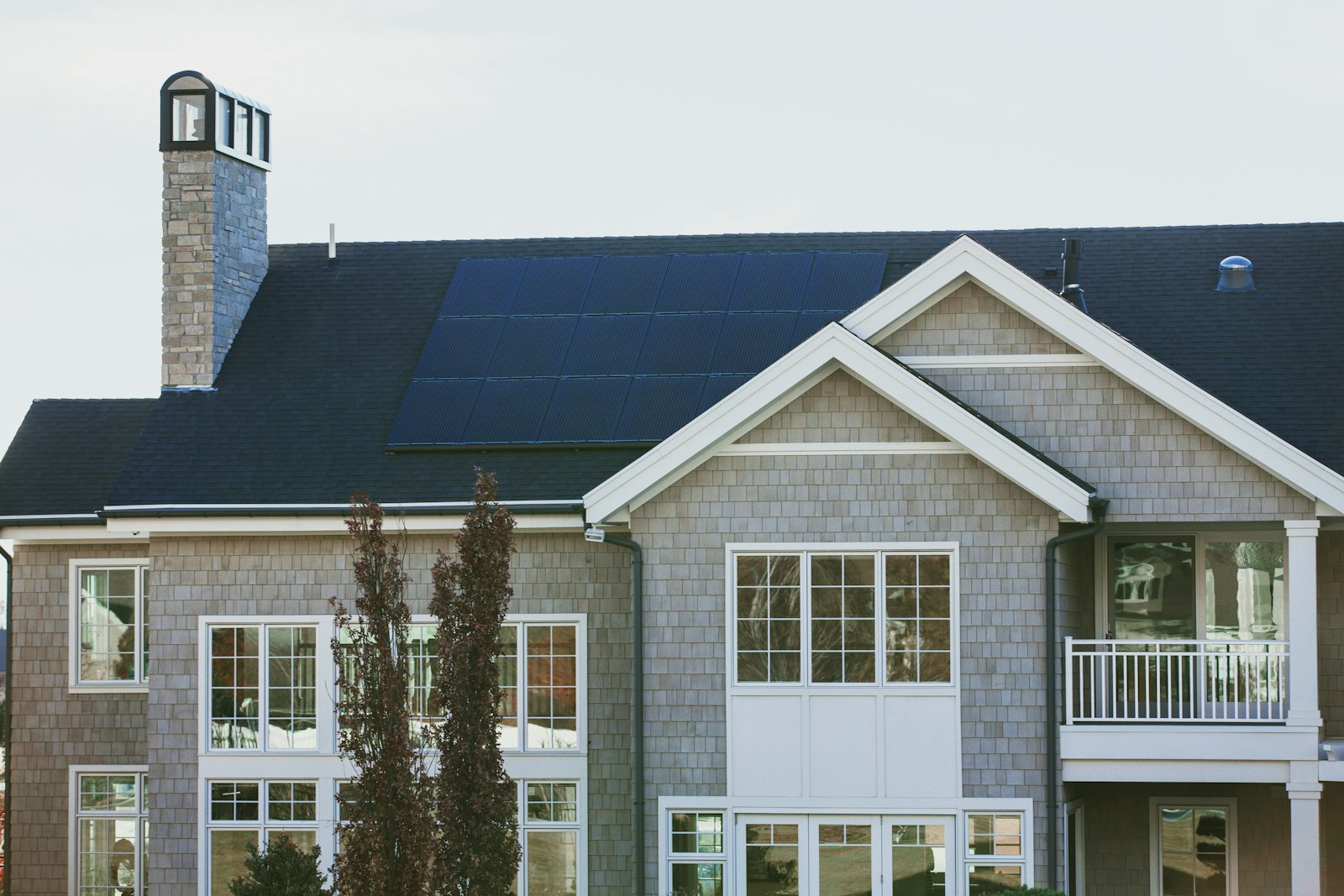 panneau solaire sur le toit