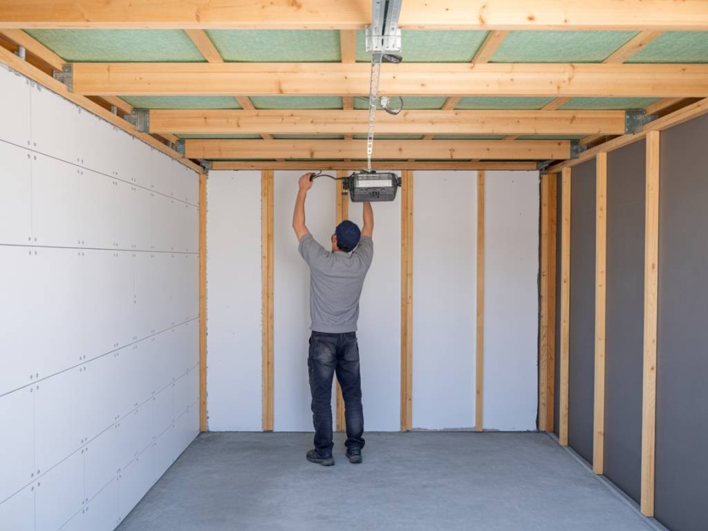 Isolation garage plaque à coller : conseils pour une performance thermique optimale