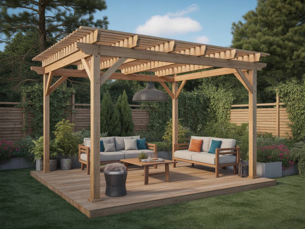 Pergola bois 3x guide complet pour bien dimensionner et installer votre structure en bois